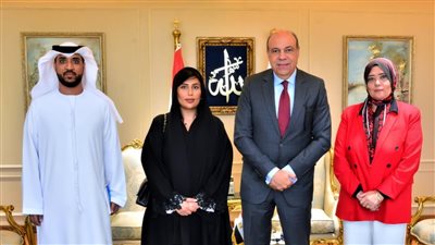 وزير الطيران يلتقي سفيرة الإمارات بالقاهرة لتعزيز أوجه التعاون