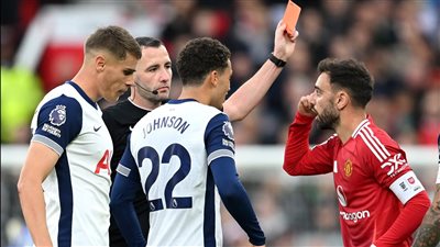 الاتحاد الإنجليزي يعلن قبول استئناف مانشستر يونايتد بشأن طرد برونو فيرنانيدز