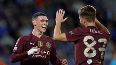 مانشستر سيتي يفوز على سلوفان السلوفاكي برباعية في دوري أبطال أوروبا