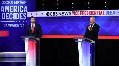 الهجوم الإيراني وغزة.. قضايا الشرق الأوسط الأبرز خلال مناظرة المرشحين لمنصب نائب الرئيس الأمريكي 