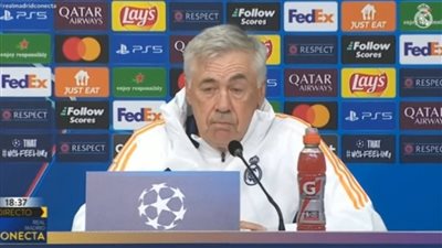 أنشيلوتي: فريق ليل يلعب بشكل جيد للغاية.. ومودريتش غير قادر على تعويض كروس