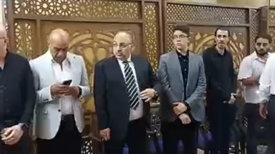 بحضور كبار المشايخ والقراء.. بدء عزاء نجل الشيخ الطبلاوي بمسجد الحامدية الشاذلية | بث مباشر