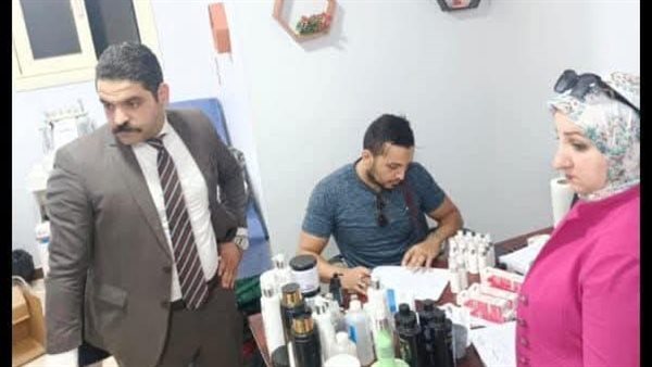 جانب من حملة العلاج