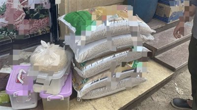 ضبط 2517 عبوة غذائية منتهية الصلاحية داخل مخزن بكفر الدوار