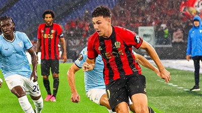 في غياب عبد المنعم.. نيس يتلقى هزيمة من لاتسيو برباعية في الدوري الأوروبي 
