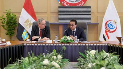 وزير الصحة يبحث مع سفير السويد بالقاهرة التوسع في خلق فرص استثمارية بقطاع الرعاية الصحية
