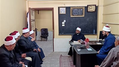  زيارة مفاجئة لأمين البحوث الإسلامية إلى لجنة الفتوى بالجيزة