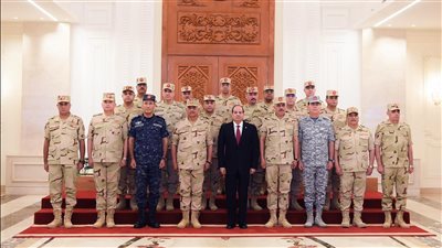 السيسي يترأس اجتماع المجلس الأعلى للقوات المسلحة