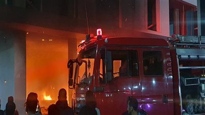 تشيع جثمان مسن توفي نتيجة اشتعال النيران في منزله بالدقهلية