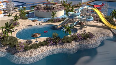 الصور الأولى لمخطط إقامة مشروعات ترفيهية بمعايير عالمية بمركز مارينا العلمين السياحي