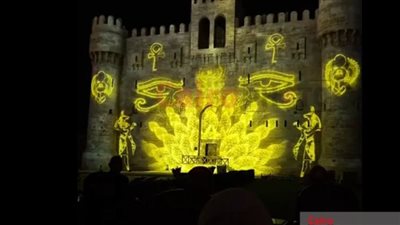 بعد افتتاحه.. ننشر الصور الأولى لمشروع الصوت والضوء في قلعة قايتباي بالإسكندرية 