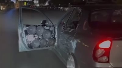 فتح الباب وسط الطريق.. القبض على قائد سيارة ملاكي أدى حركات استعراضية بمدينة نصر