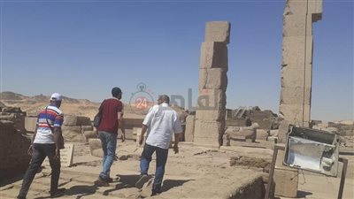استعدادًا للموسم الشتوي.. لجنة من آثار أسوان تتابع جزيرة الإلفنتين الأثرية | خاص 