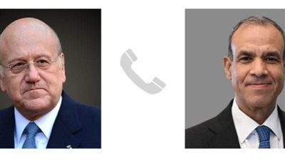 وزير الخارجية يستعرض مع رئيس وزراء لبنان جهود مصر في وقف إطلاق النار 