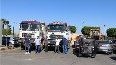 جهاز 6 أكتوبر يشن حملة مكبرة على سائقي سيارات النقل الثقيل