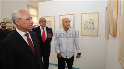افتتاح أول متحف لفن الكاريكاتير في الوطن العربي بجامعة المنيا