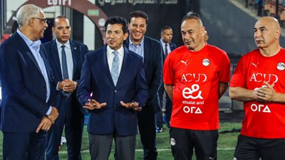 بحضور وزير الرياضة.. منتخب مصر يواصل تدريباته استعدادًا لمواجهة موريتانيا
