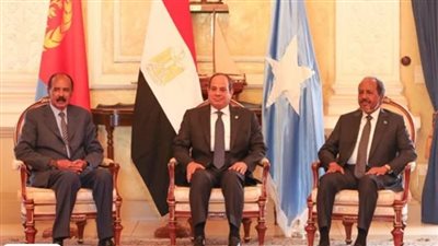 السيسي: اتفقت والرئيس الإريتري والصومالي على أهمية التوصل لوقف إطلاق نار في السودان