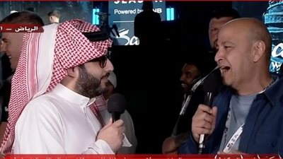 تركي آل الشيخ: الزمالك كان بيقاتل أكثر من الأهلي في السوبر الإفريقي