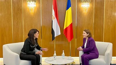 المشاط تعقد جلسة مباحثات مع وزيرة الخارجية الرومانية تمهيدًا لزيارتها إلى مصر