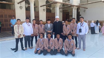 بحفاوة بالغة.. الجامع الأزهر يستقبل وفدا من معهد ديا ماليلا العالمي الإندونيسي