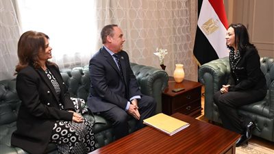 وزيرة التضامن تبحث التوسع في خطط وبرامج العمل خلال الفترة المقبلة مع الأمم المتحدة للسكان