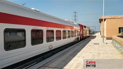 المنوفية بتفرح.. الرئيس السيسي يفتتح خط سكة حديد كفر داوود السادات| صور