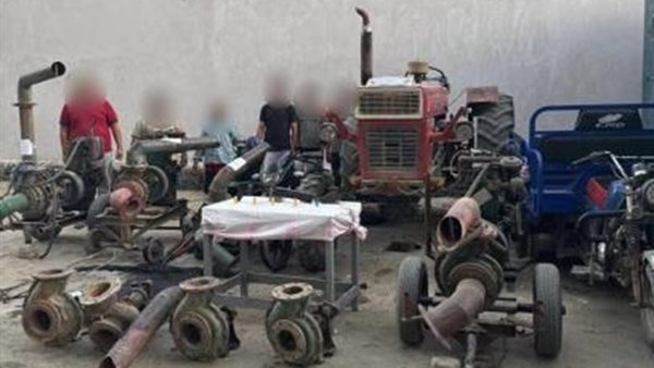 ماكينات ري ومواتير