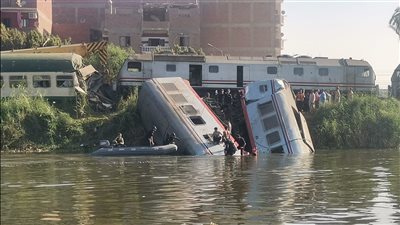 تفاصيل حادث قطار المنيا| التقرير يدين سائق الجرار.. والنتائج أسفرت عن ضحيتين و21 إصابة