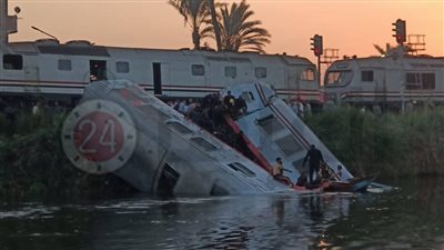 تجديد حبس سائق القطار ومساعده المتهمين في حادث تصادم قطاري المنيا 45 يوما