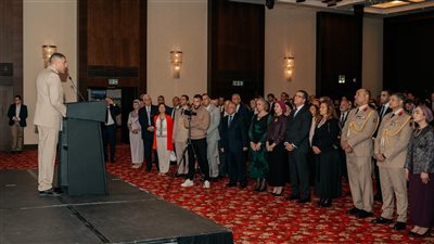 مكتب الدفاع المصري في لندن يحتفل بذكرى حرب أكتوبر المجيدة