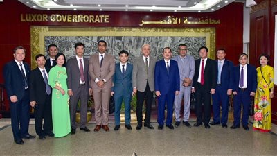 محافظ الأقصر يستقبل وفدا من فيتنام لتفعيل اتفاقية الصداقة والتعاون