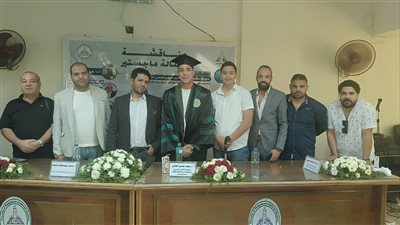 الإعلامي والباحث حسام مصطفى يحصل على الماجستير بتقدير امتياز من جامعة عين شمس