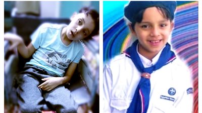 أب يستغيث لعلاج ابنه المصاب بمرض نادر في المخ: محتاج يسافر للخارج لتلقي حقنة بـ 2.5 مليون دولار