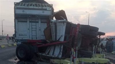 مصدر طبي يكشف تفاصيل الحالة الصحية لمصابي حادث الطريق الدائري| بث مباشر 