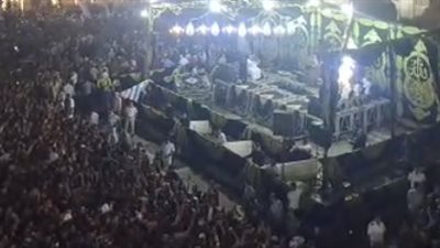 يحييها محمود التهامي.. توافد الآلاف لحضور الليلة الختامية لمولد السيد البدوي بطنطا | بث مباشر