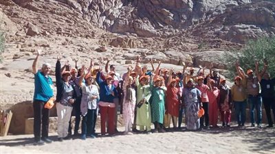 لزيارة مقدساتها الدينية.. سانت كاترين تستقبل اليوم الجمعة 410 سياح وزائرين