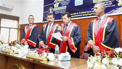 وزير الشباب والرياضة يترأس رسالة ماجستير بكلية التربية الرياضية بجامعة قناة السويس