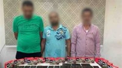 حشيش وسلاح.. القبض على تجار مخدرات بالقاهرة 