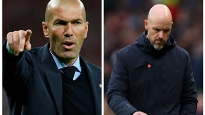 مانشستر يونايتد يمنح تين هاج الفرصة الأخيرة.. وزيدان الأقرب لخلافته