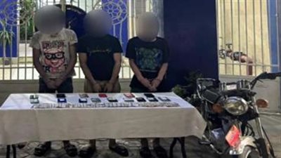 مشغولات ذهبية وهواتف.. القبض على لصوص السرقة بالقاهرة 