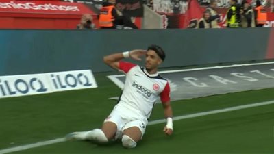 نتيجة مباراة فرانكفورت وليفركوزن بالدوري الألماني.. مرموش يسجل في تعادل فريقه بالشوط الأول