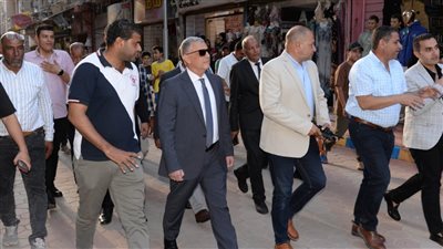 محافظ الإسماعيلية يتفقد أعمال تطوير وإعادة فتح شارع مصر وصيانة نفق الثلاثيني
