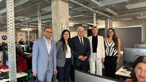 جانب من الزيارة 