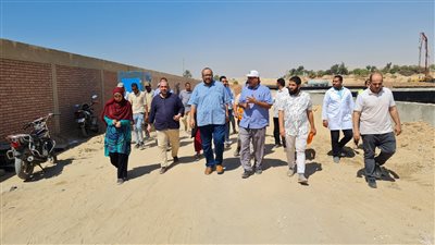 استكمال أعمال تأهيل محطة صرف صحي الكولة في سوهاج بتكلفة 200 مليون جنيه