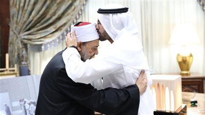 شيخ الأزهر يستقبل محمد خليفة المبارك رئيس دائرة الثقافة والسياحة بأبو ظبي| صور 