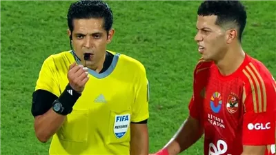 الغندور حكمًا لمباراة الأهلي والمصري البورسعيدي في الدوري 