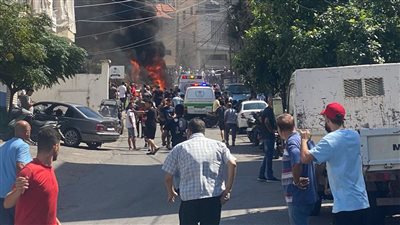 13 شهيدا و57 مصابا بقصف إسرائيلي قرب مستشفى رفيق الحريري في بيروت