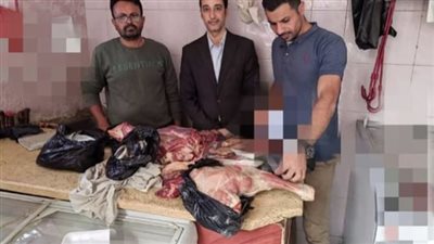 ضبط كميات من اللحوم والدواجن والأسماك والمواد الغذائية منتهية الصلاحية بالبحيرة