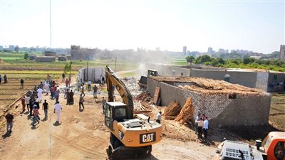 إزالة 148 حالة تعدٍ على الأراضي الزراعية بسوهاج